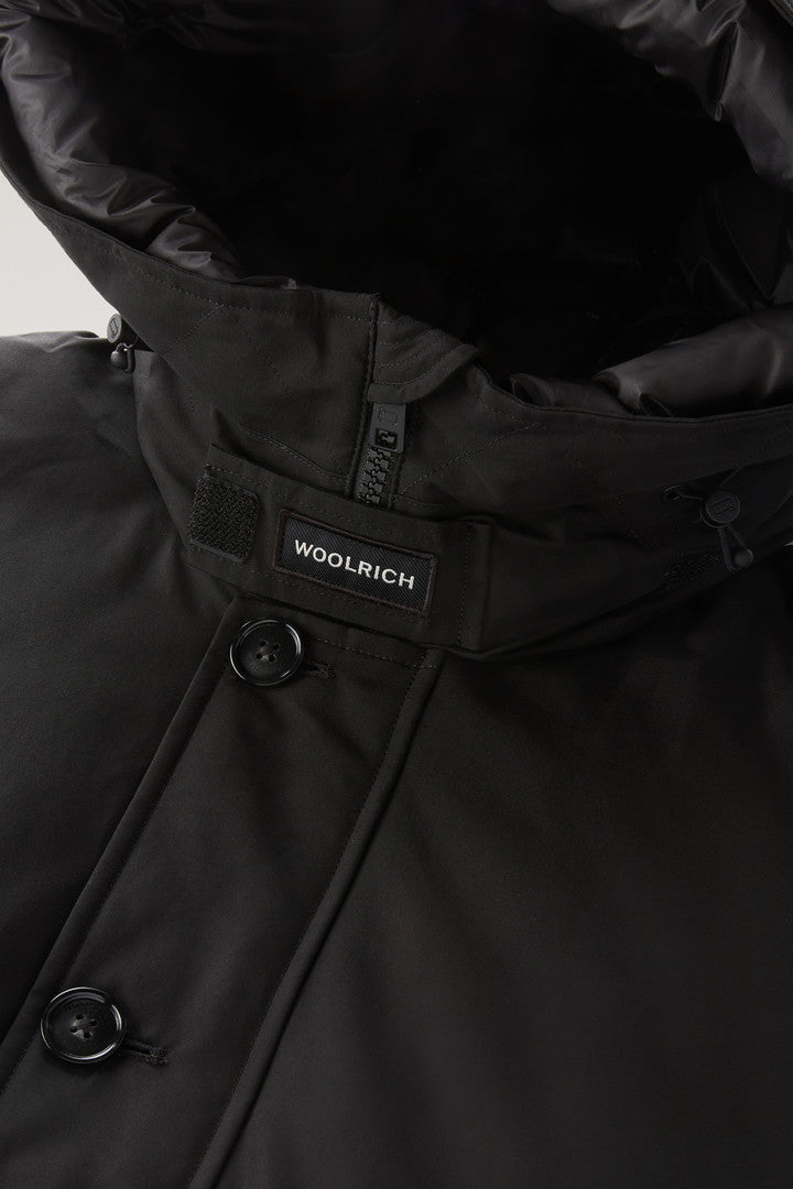 Polar Bomber in Ramar Cloth (Black) - Detail View 2