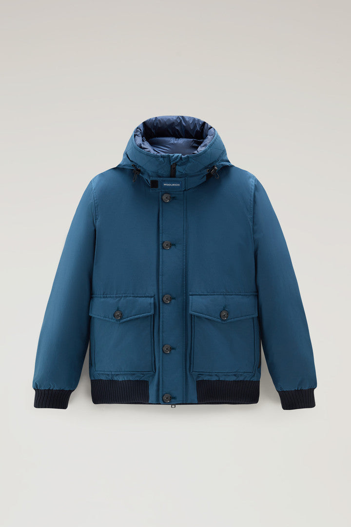 Polar Bomber in Ramar Cloth (Black) - Detail View 7