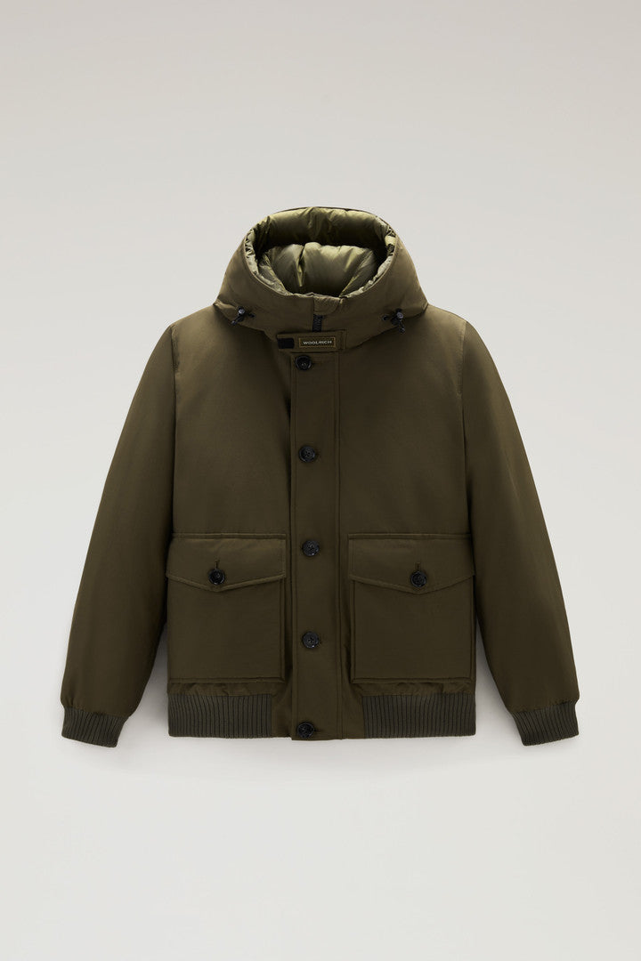 Polar Bomber in Ramar Cloth (Black) - Detail View 6