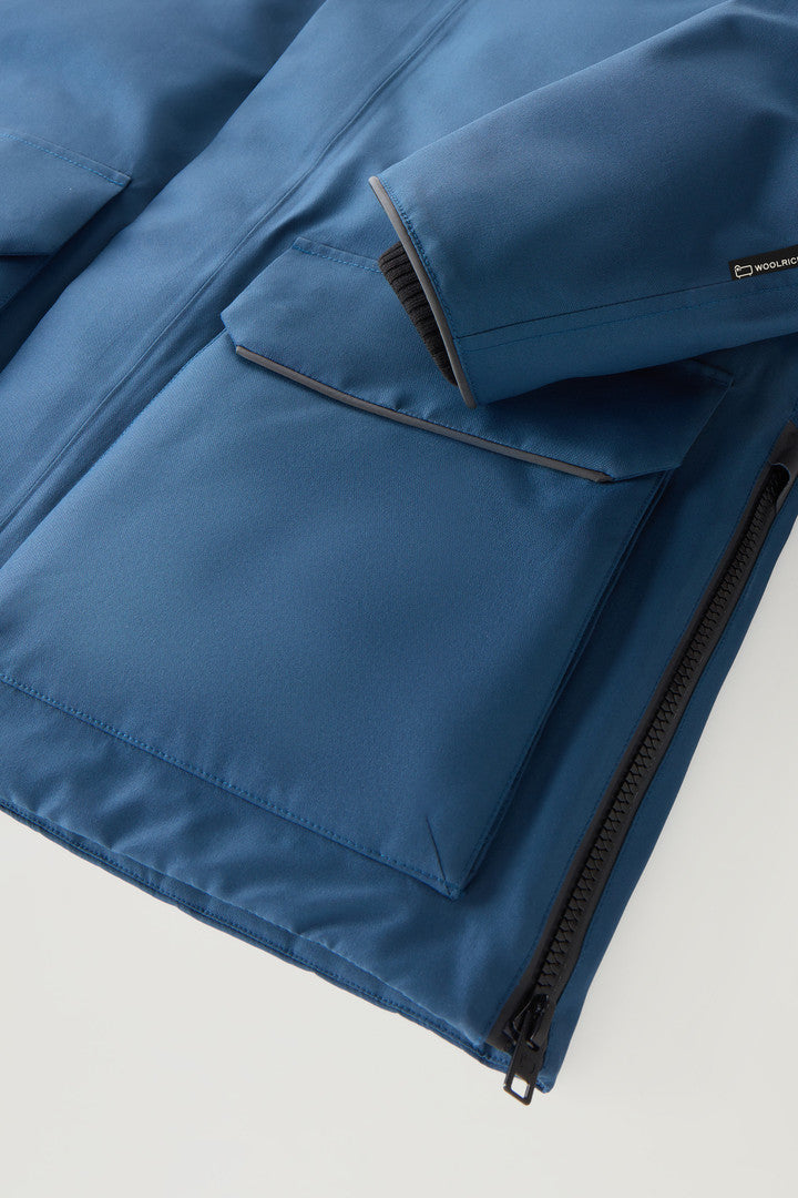 Waterproof Aleutian Supreme Parka in GORE-TEX (Blue Lobster) - Detail View 3