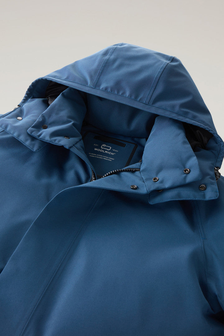 Waterproof Aleutian Supreme Parka in GORE-TEX (Blue Lobster) - Detail View 1