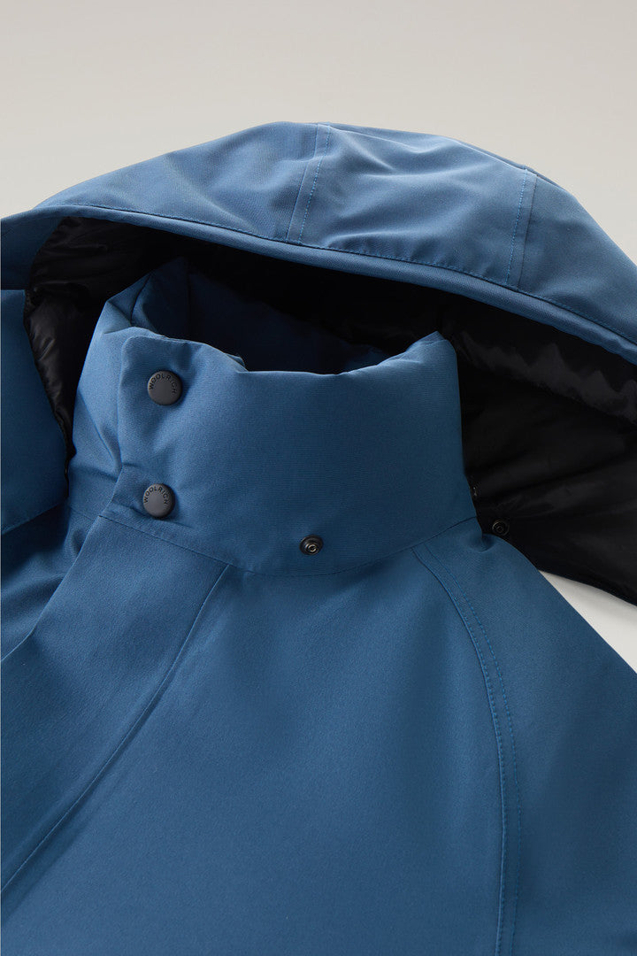 Waterproof Aleutian Supreme Parka in GORE-TEX (Blue Lobster) - Detail View 2