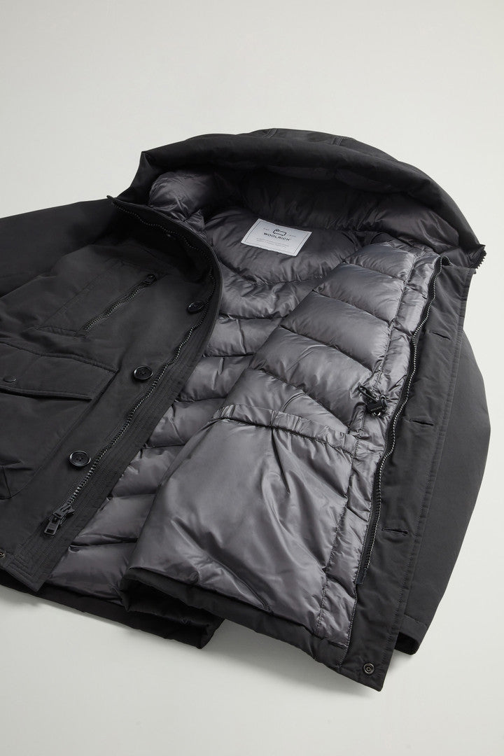 Arctic Parka Evolution in Ramar Cloth (Melton Blue) - Detail View 8