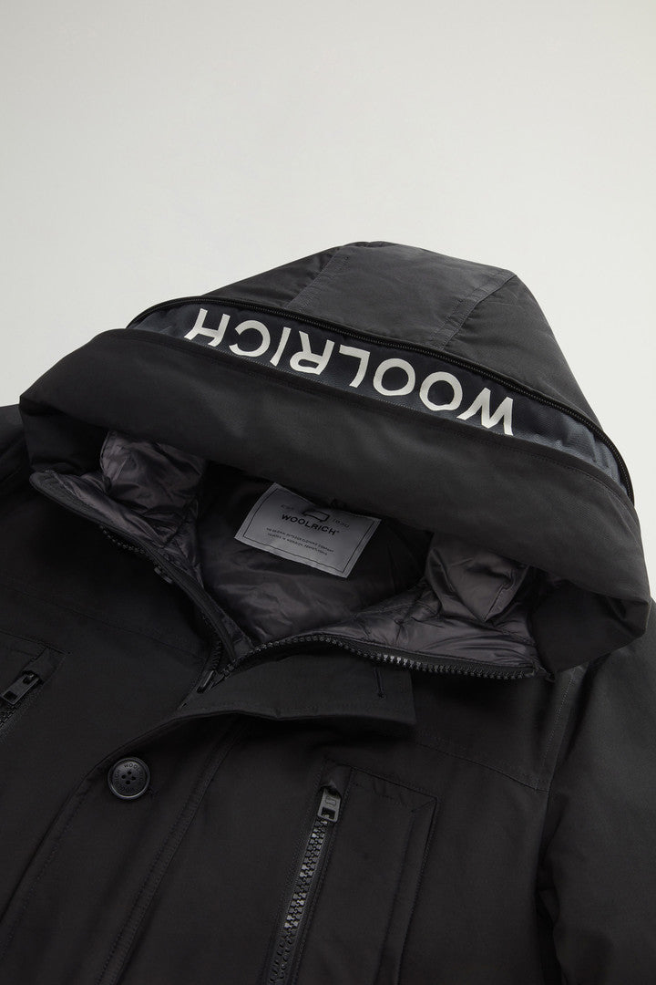 Arctic Parka Evolution in Ramar Cloth (Melton Blue) - Detail View 6