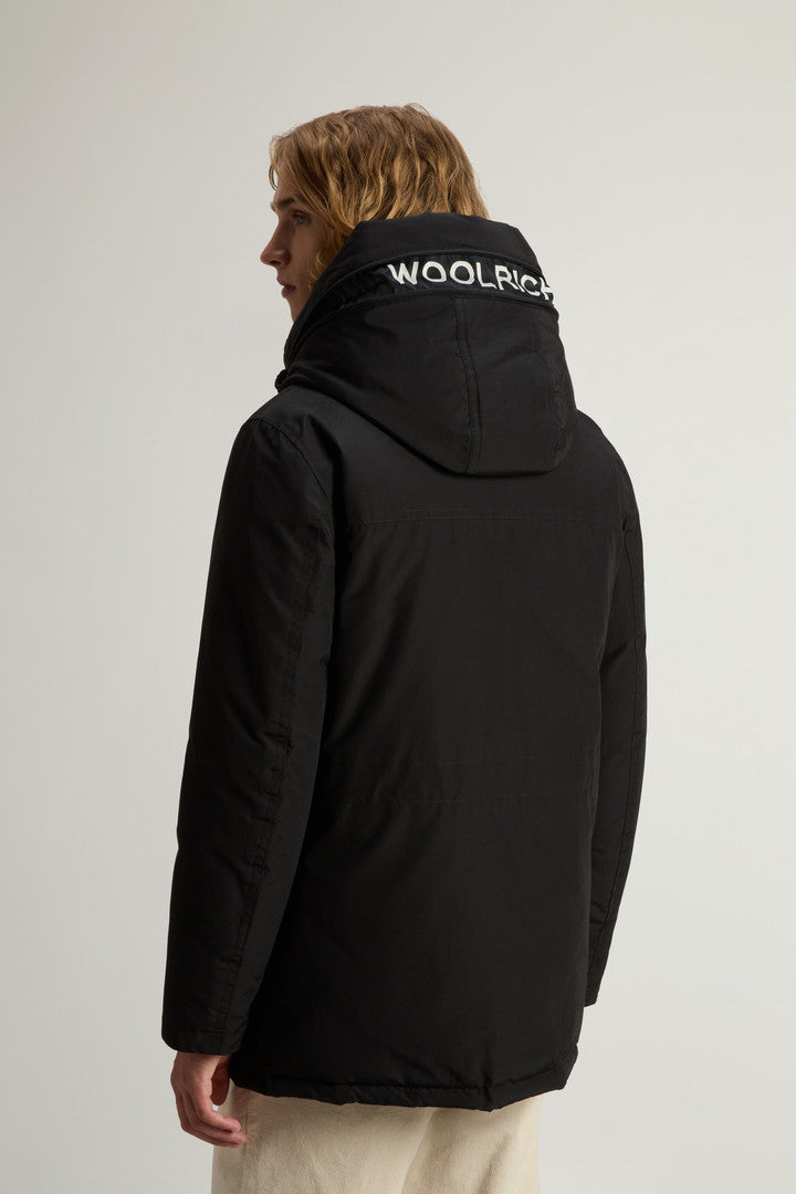 Arctic Parka Evolution in Ramar Cloth (Melton Blue) - Detail View 2