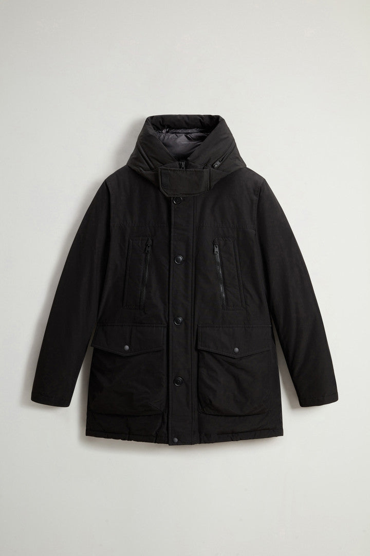 Arctic Parka Evolution in Ramar Cloth (Melton Blue) - Detail View 14