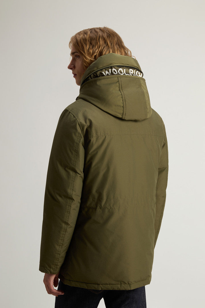 Arctic Parka Evolution in Ramar Cloth (Melton Blue) - Detail View 2