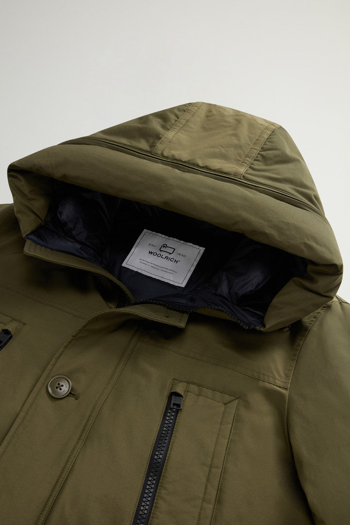 Arctic Parka Evolution in Ramar Cloth (Melton Blue) - Detail View 5