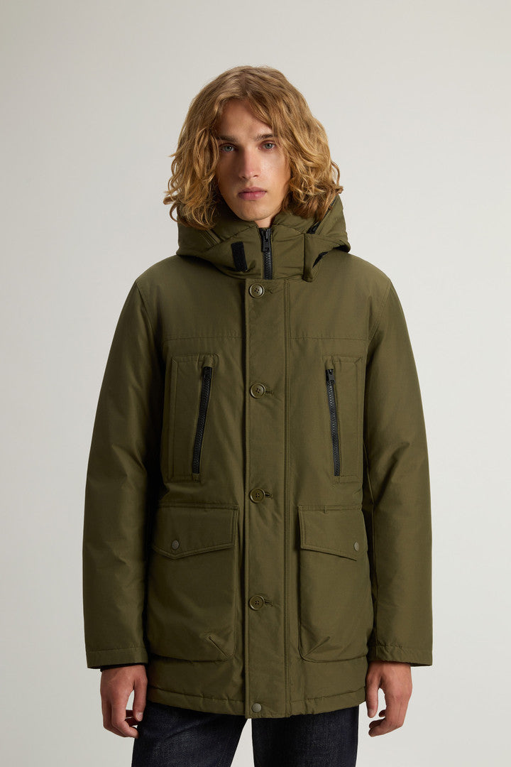 Arctic Parka Evolution in Ramar Cloth (Melton Blue) - Main View