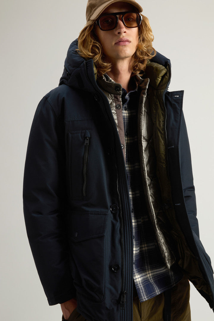 Arctic Parka Evolution in Ramar Cloth (Black) - Detail View 4