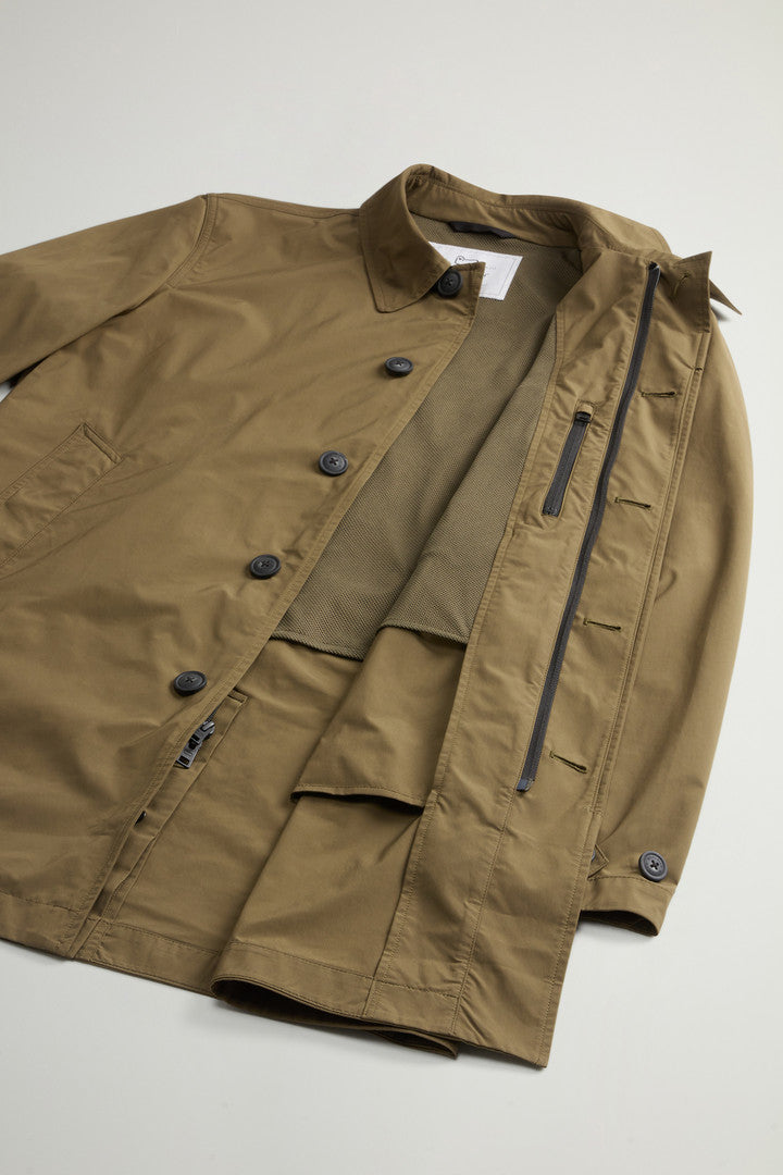 New City Coat in Urban Touch (Rope) - Detail View 7