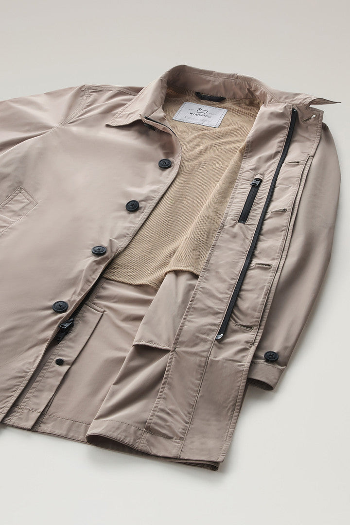 New City Coat in Urban Touch (Rope) - Detail View 5