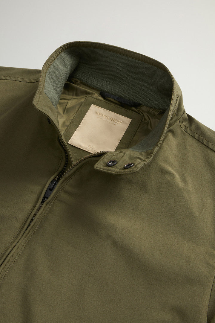 Cruiser Bomber Jacket in Light Ramar (Melton Blue) - Detail View 6