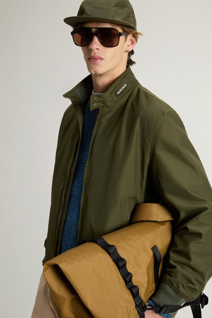 Cruiser Bomber Jacket in Light Ramar (Melton Blue) - Detail View 4