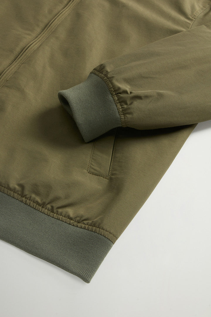 Cruiser Bomber Jacket in Light Ramar (Melton Blue) - Detail View 8