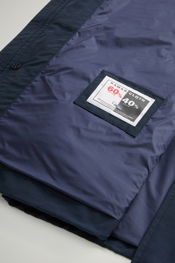 Parka in Light Ramar (Melton Blue) - Detail View 7