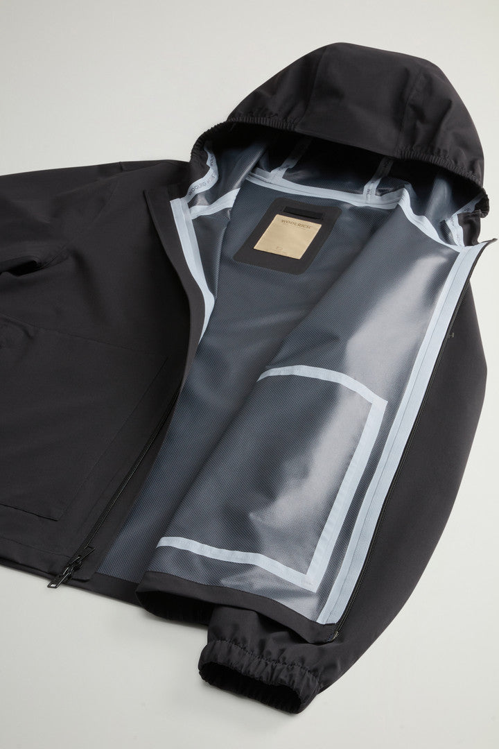 Waterproof Pacific Jacket in Two-Layered Fabric (Twilight Blue) - Detail View 8