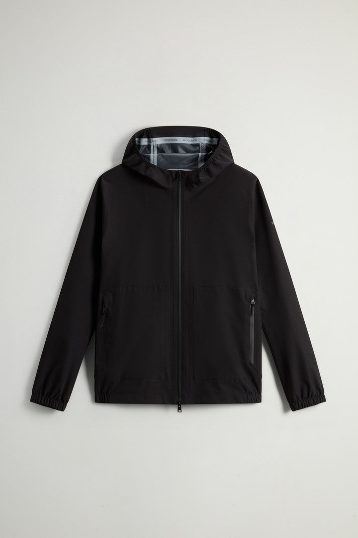 Waterproof Pacific Jacket in Two-Layered Fabric (Twilight Blue) - Detail View 4