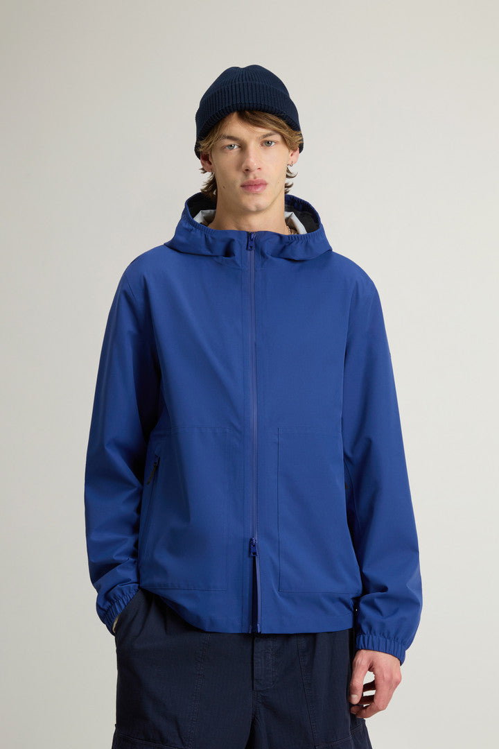 Waterproof Pacific Jacket in Two-Layered Fabric (Dove) - Main View