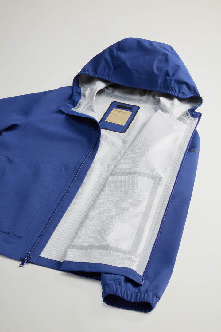Waterproof Pacific Jacket in Two-Layered Fabric (Dove) - Detail View 8