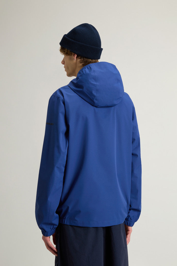 Waterproof Pacific Jacket in Two-Layered Fabric (Dove) - Detail View 2