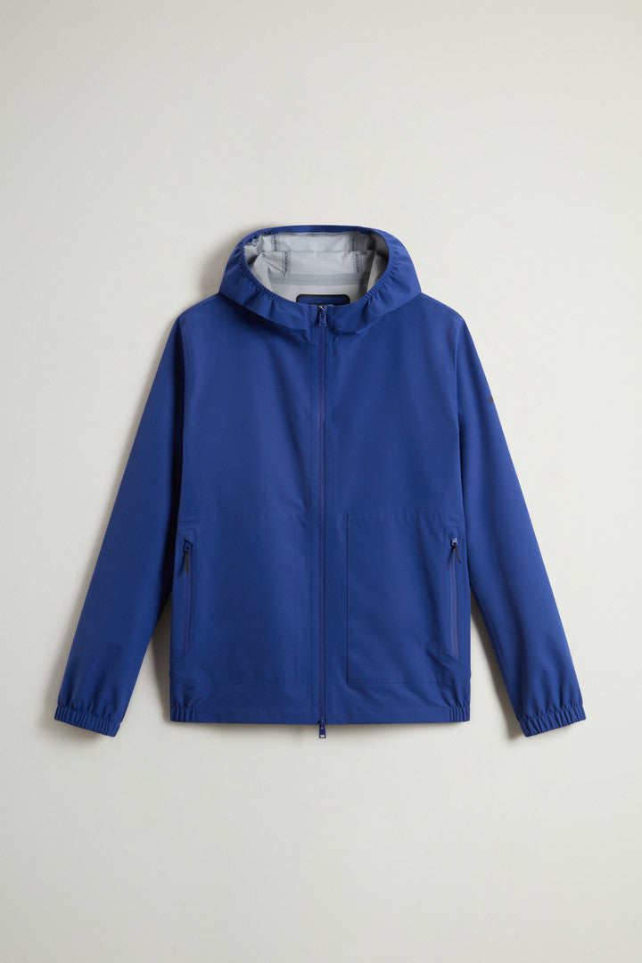 Waterproof Pacific Jacket in Two-Layered Fabric (Dove) - Detail View 4