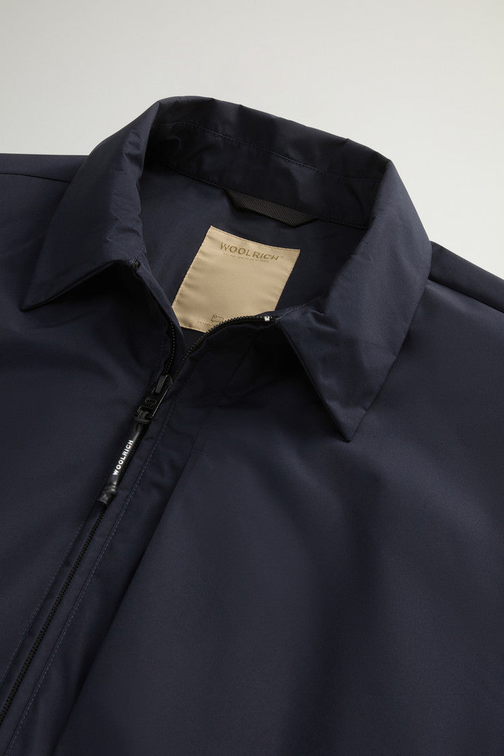 Jacket in WINDSTOPPER GORE-TEX (Melton Blue) - Detail View 5