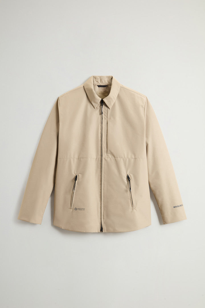 Jacket in WINDSTOPPER GORE-TEX (Melton Blue) - Detail View 10