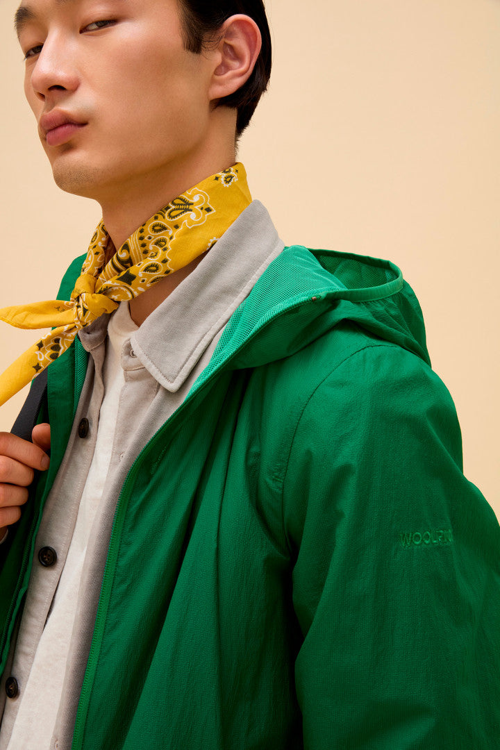 Ultralight Hooded Jacket in Light Mini Ripstop (Amazon) - Detail View 9