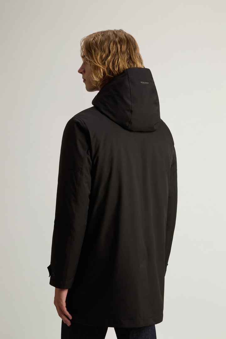 3-in-1 Weaver Coat with Reversible Inner Jacket (Off Taupe) - Detail View 2