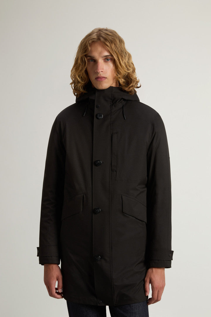 3-in-1 Weaver Coat with Reversible Inner Jacket (Off Taupe) - Main View