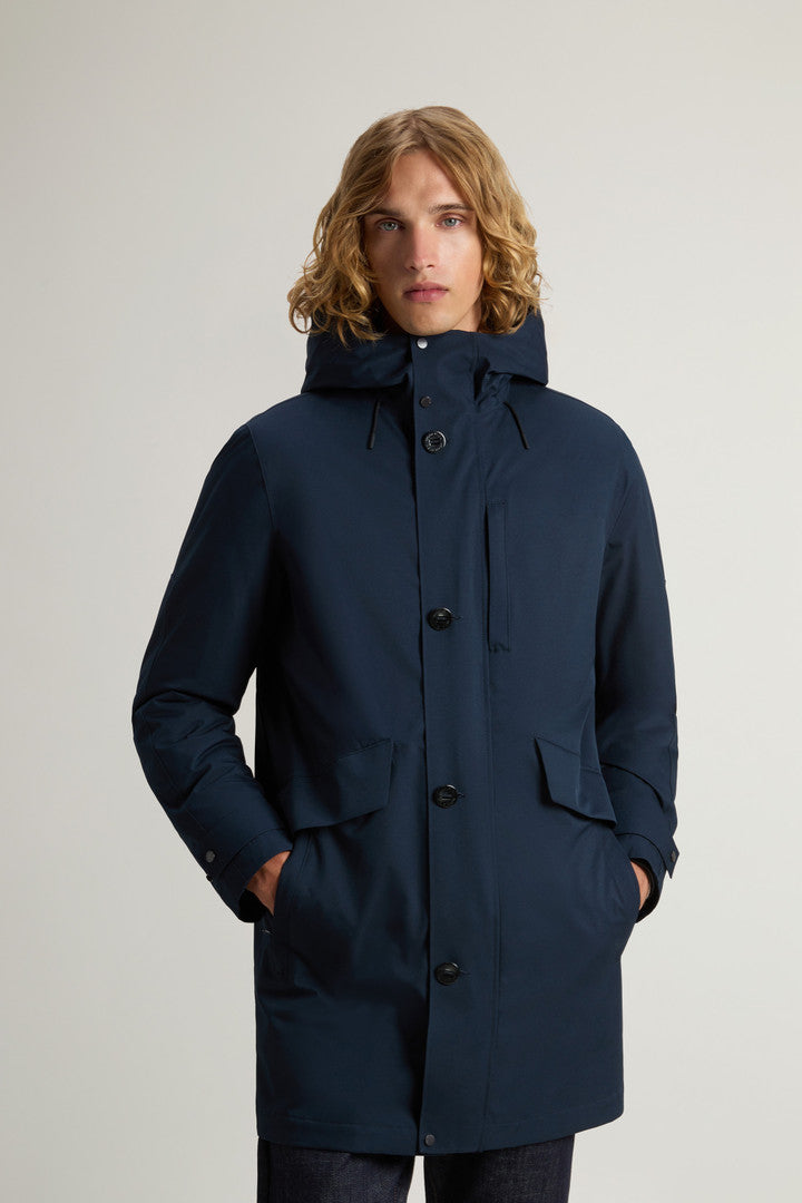 3-in-1 Weaver Coat with Reversible Inner Jacket (Off Taupe) - Main View