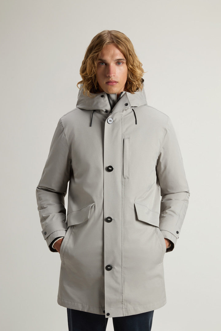 3-in-1 Weaver Coat with Reversible Inner Jacket (Deep Water) - Main View