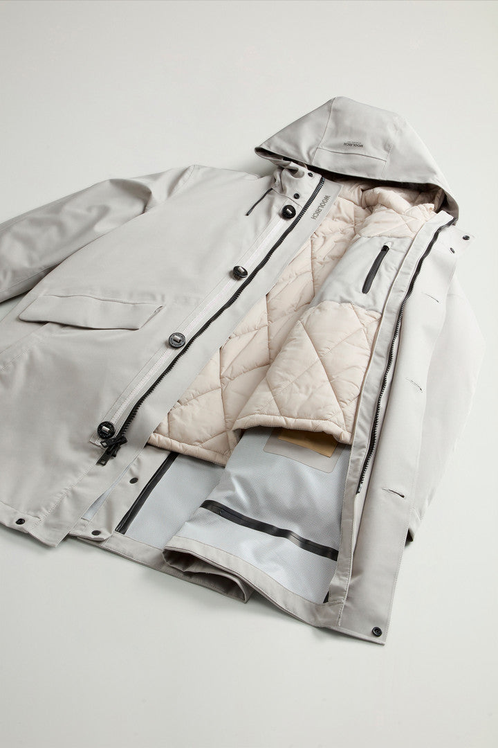 3-in-1 Weaver Coat with Reversible Inner Jacket (Deep Water) - Detail View 9