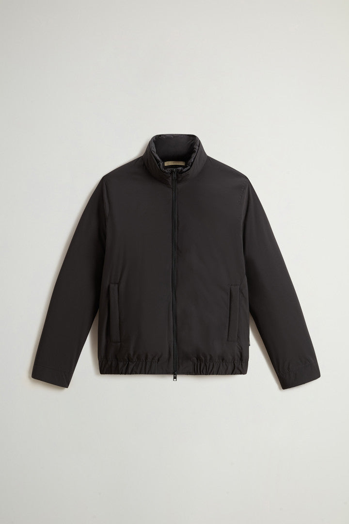 Padded Cloud Bomber (Melton Blue) - Detail View 9