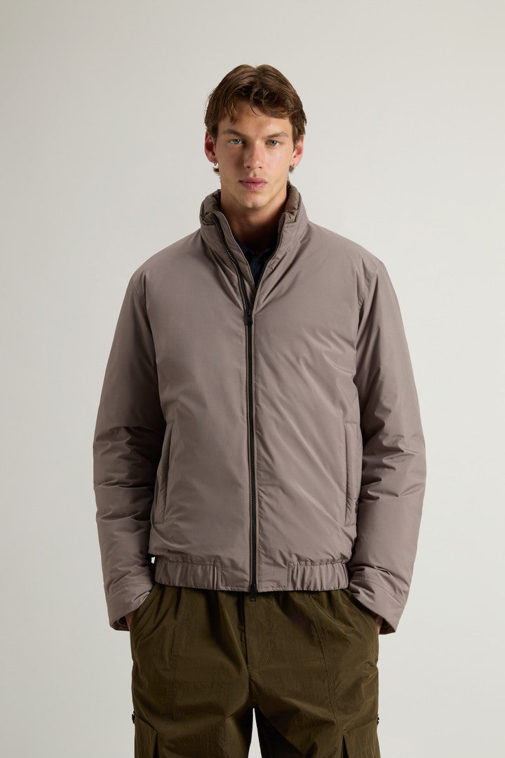 Padded Cloud Bomber (Black) - Detail View 1