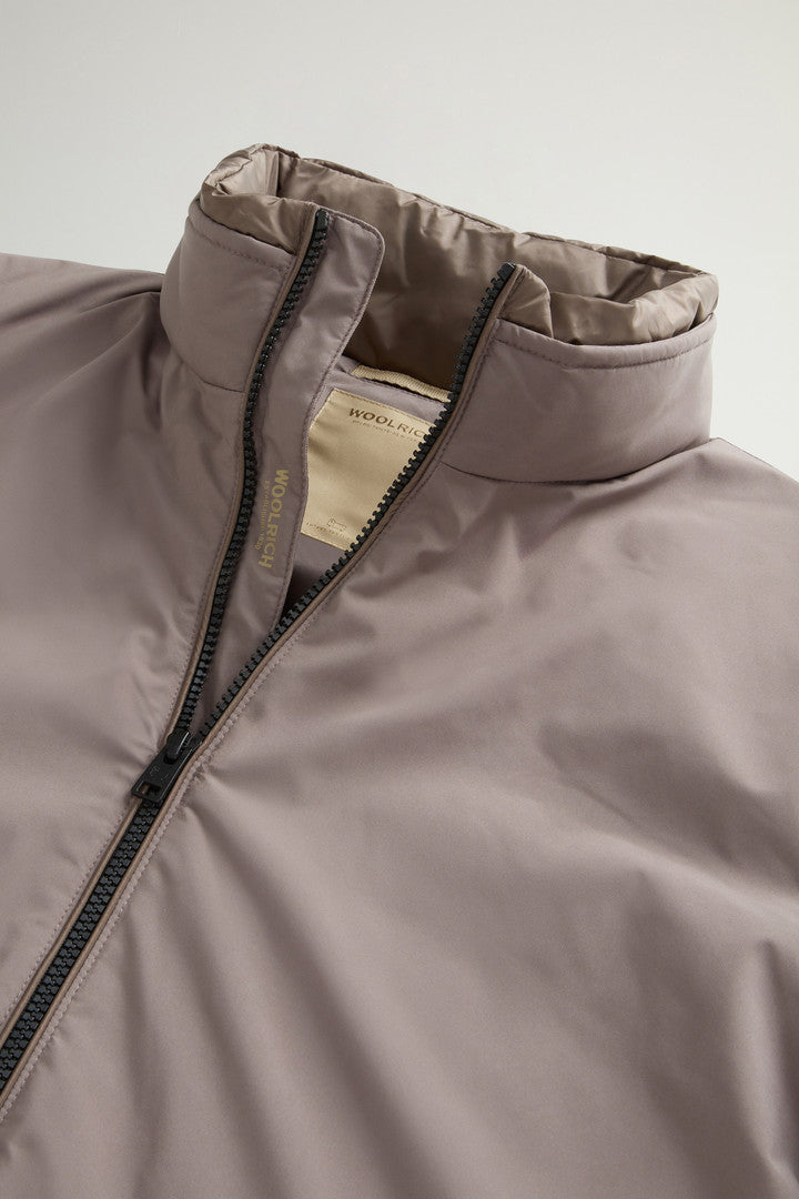 Padded Cloud Bomber (Melton Blue) - Detail View 6