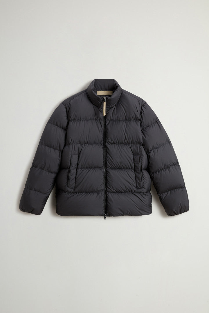 Cloud Down Jacket in Microfiber (Dry Gray) - Detail View 5