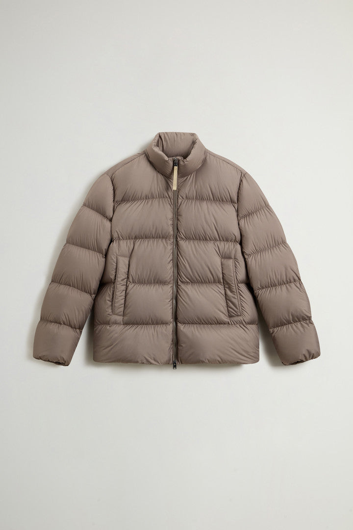 Cloud Down Jacket in Microfiber (Falcon) - Main View