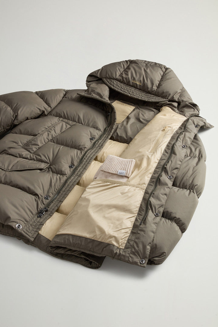 Cloud Parka in Microfiber (Falcon) - Detail View 7