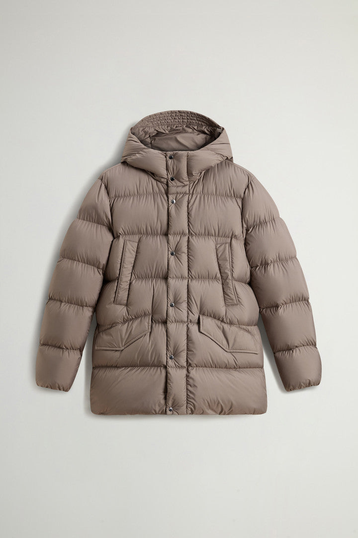 Cloud Parka in Microfiber (Dark Green) - Detail View 5