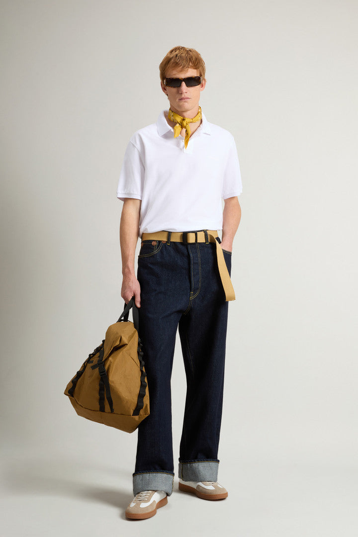 Pure Cotton Pique Polo (Flask) - Detail View 2