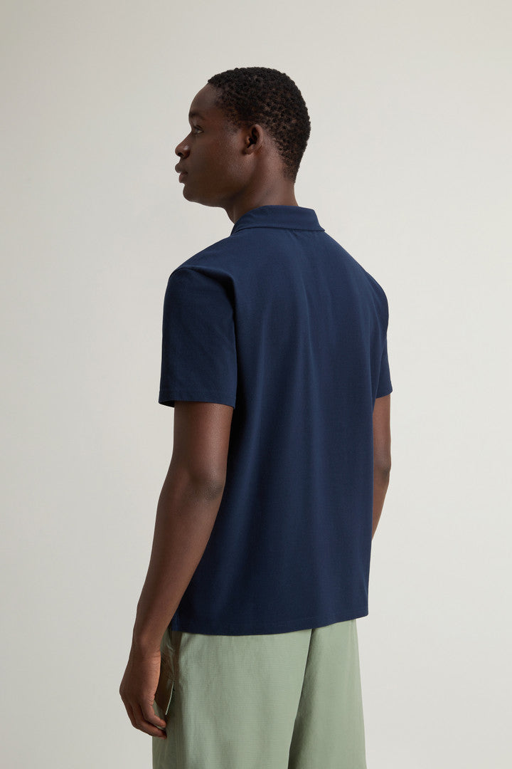 Ice Cotton Polo (Dream Blue) - Detail View 3