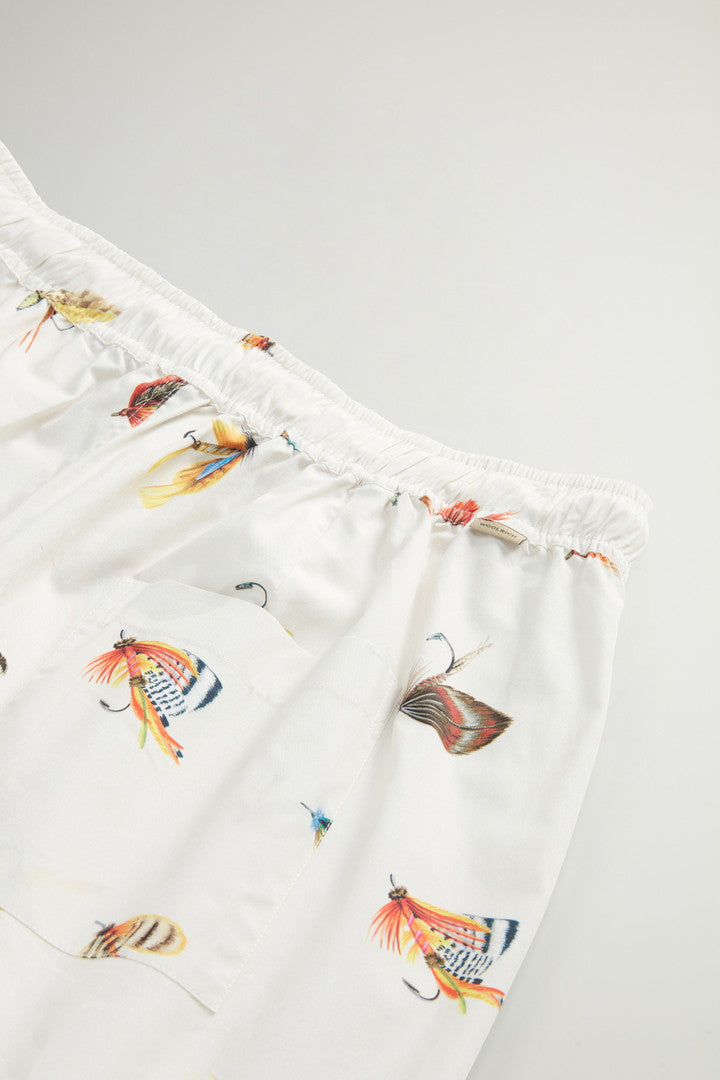 Pure Cotton Poplin Shorts (White Hook) - Detail View 6
