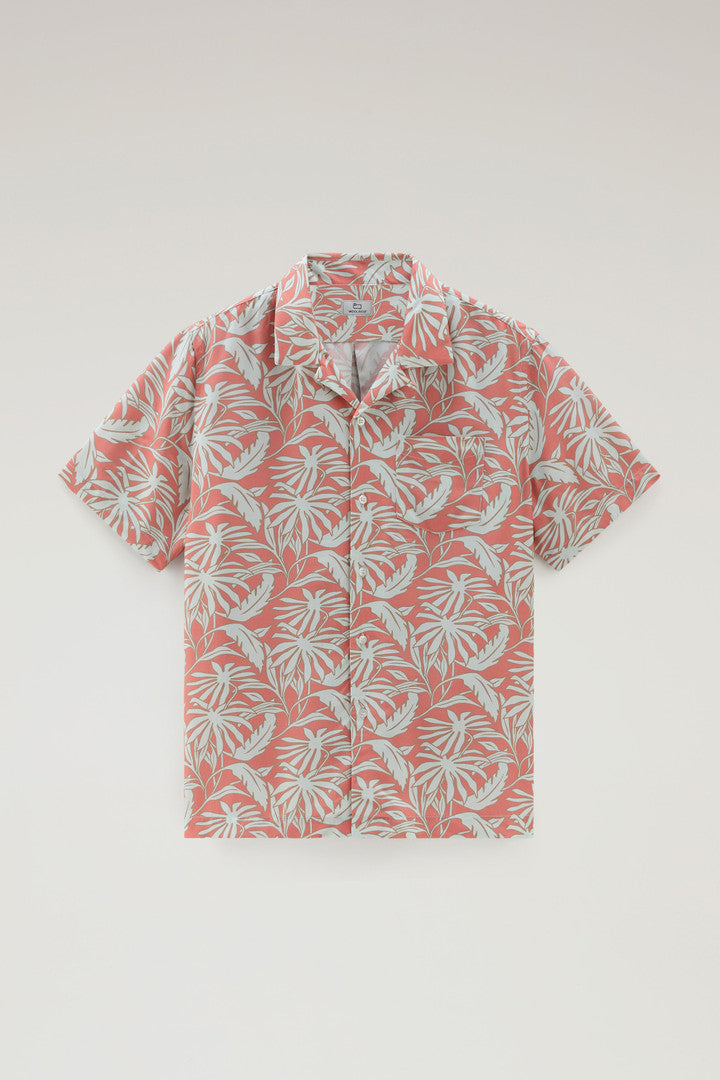 Shirt with Tropical Print (Tropical Sage) - Detail View 5
