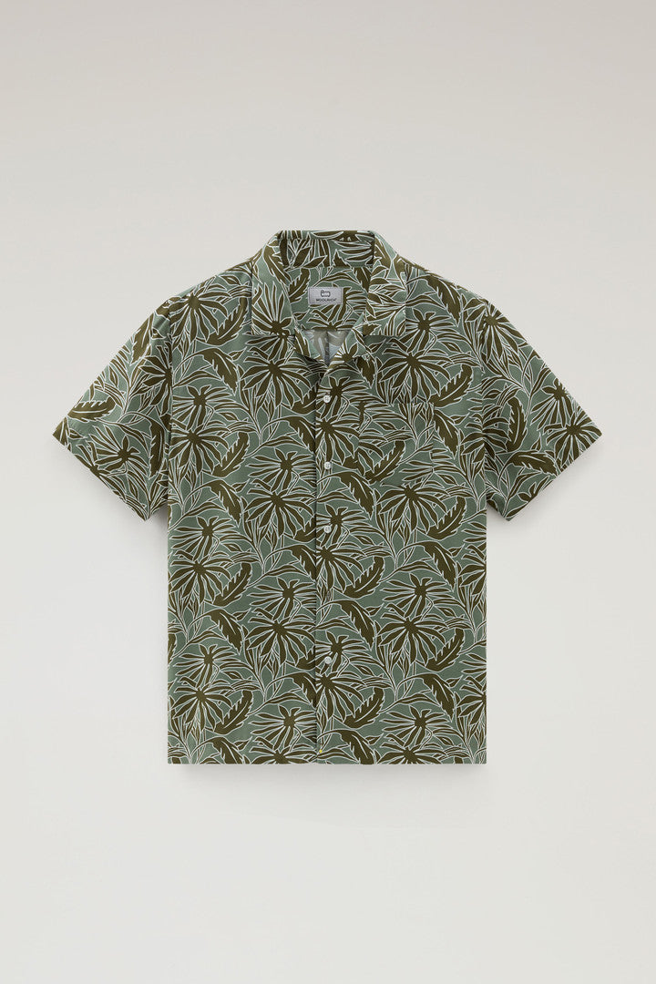 Shirt with Tropical Print (Tropical Sage) - Main View
