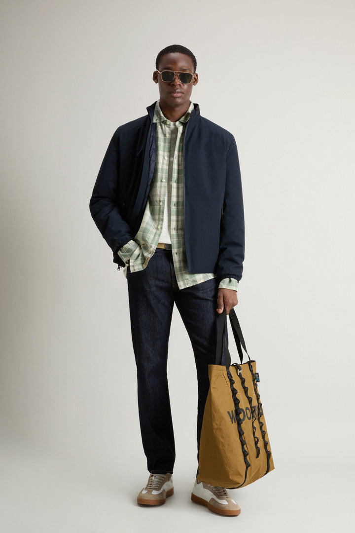 Pure Cotton Madras Check Shirt (Green Check) - Detail View 2