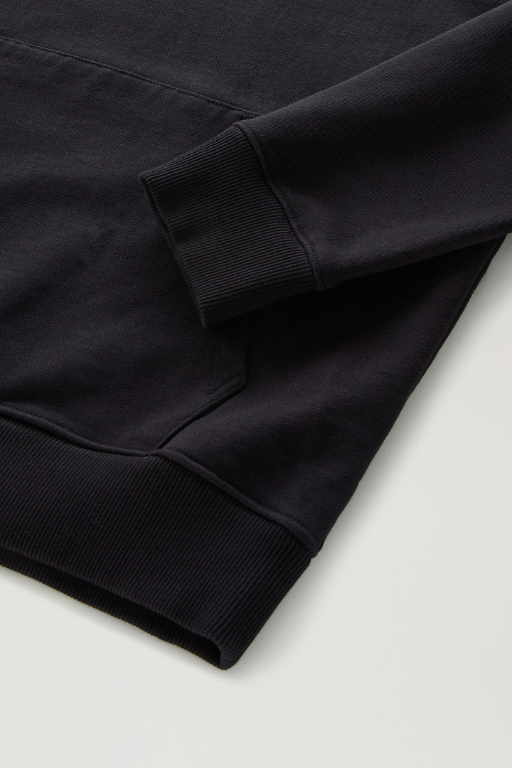 Us Trails Pure Cotton Hoodie (Black) - Detail View 2