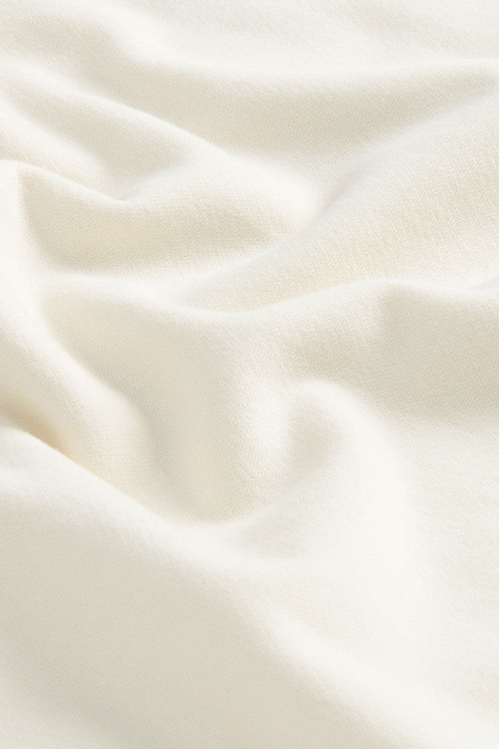 Crewneck Sweatshirt in Light Cotton-Blend Fabric (Jet Stream) - Detail View 7