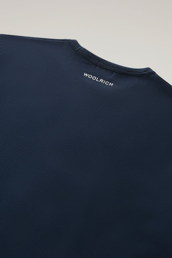 Pure Cotton Nautical Print T-Shirt (Melton Blue) - Detail View 4
